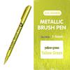 Guangna GN550 Gold & Silver Paint Pen for DIY Photo Albums & Black Cardstock Highlighting.