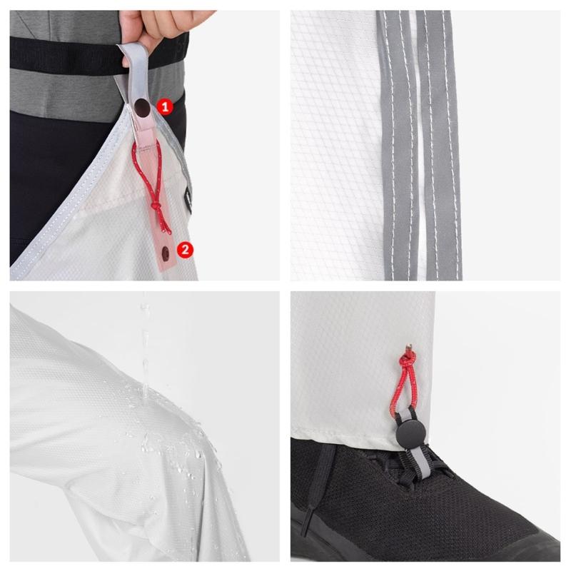 Waterdichte Regenbroek Duurzaamheid Sneldrogend Regenbroeken Outdoor Uitrusting voor Fietsen Wandelen Waterbescherming