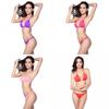 Hochwertiger String-Badeanzug Hochtaillierter Badeanzug Wunderschönes Einfarbiges Brasilianisches Bikini-Set für Damen