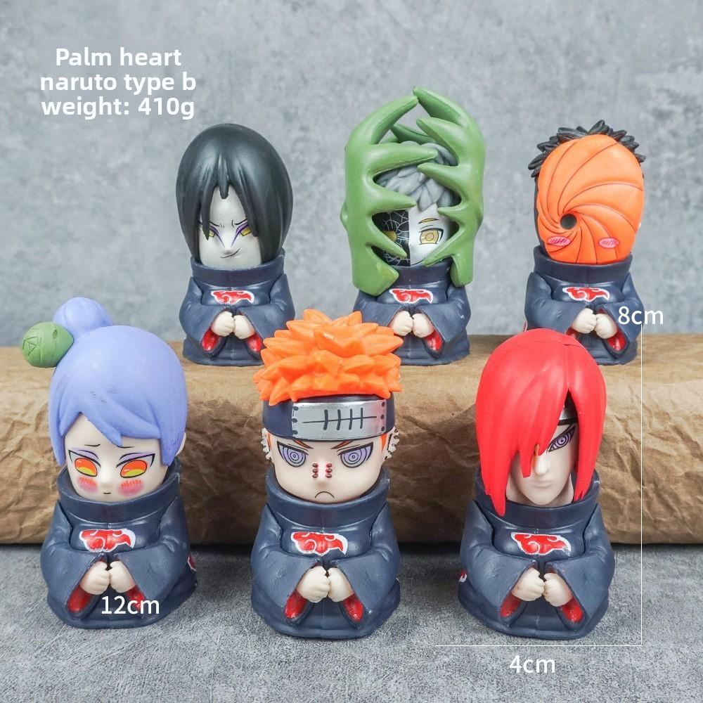 נארוטו סאסקה קקאשי איטאצ'י דמות אנימה דגם פסלון קישוט לאספני אנימה ולמתנות