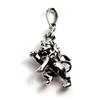[goodvibrations] Good Vibrations Rasta Ethiopia Lion Pendant Top Sterling Silver 925