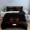 Red Iron Man Helmet. Bedding Sets Duvet Cover Sets Duvet Covers Pillowcases(1 * Duvet Cover 2 * Pillowcases, Without Duvet Insert)