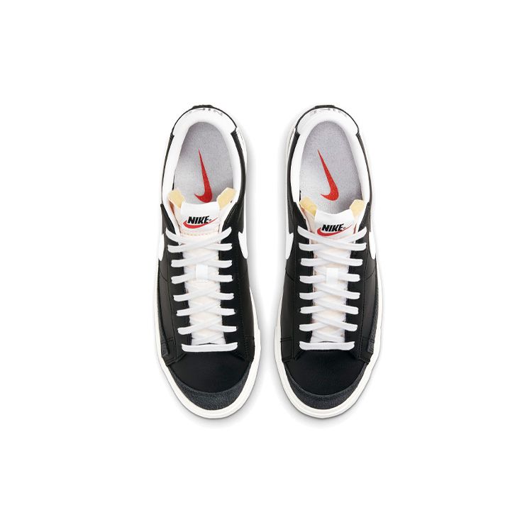 Nike Blazer Low 77 Vintage Black White Unisex Sneakers Sail DA6364-001