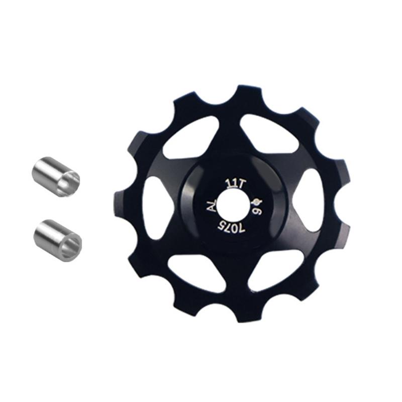 Bike Rear Derailleurs Pulleys Steel Bearing Pulleys 11T Aluminiums Alloys Jockeys Wheel Bike Part Easy Installation