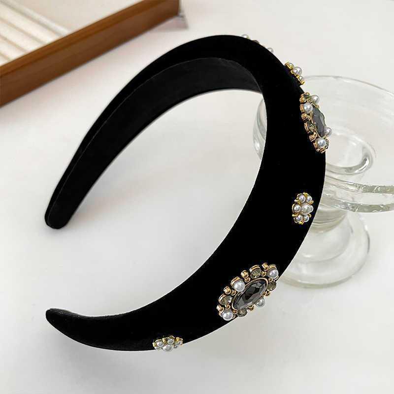 Pleated Fabric Bow Hairbands For Women French Elegant Temperament Headband Hair Accessories