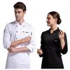 Uniformă Neagră Albă de Bucătar de Restaurant de Vară cu Plasă Respirabilă Haine de Lucru Mânecă Lungă Cămașă cu Nasturi pentru Gătit Haine
