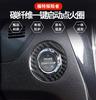 Suitable for Ford Explorer 13-19 interior modified real carbon fiber one-click start ignition decorative ring