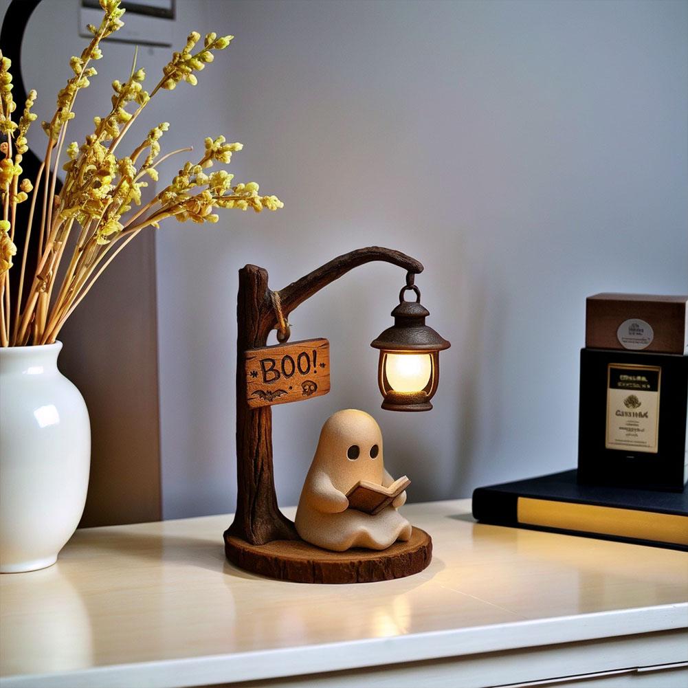 Mini Geist Leselampe Halloween Geist Nachtlicht Geist Lese Nachtlicht Für Halloween Dekoration Tischlampe