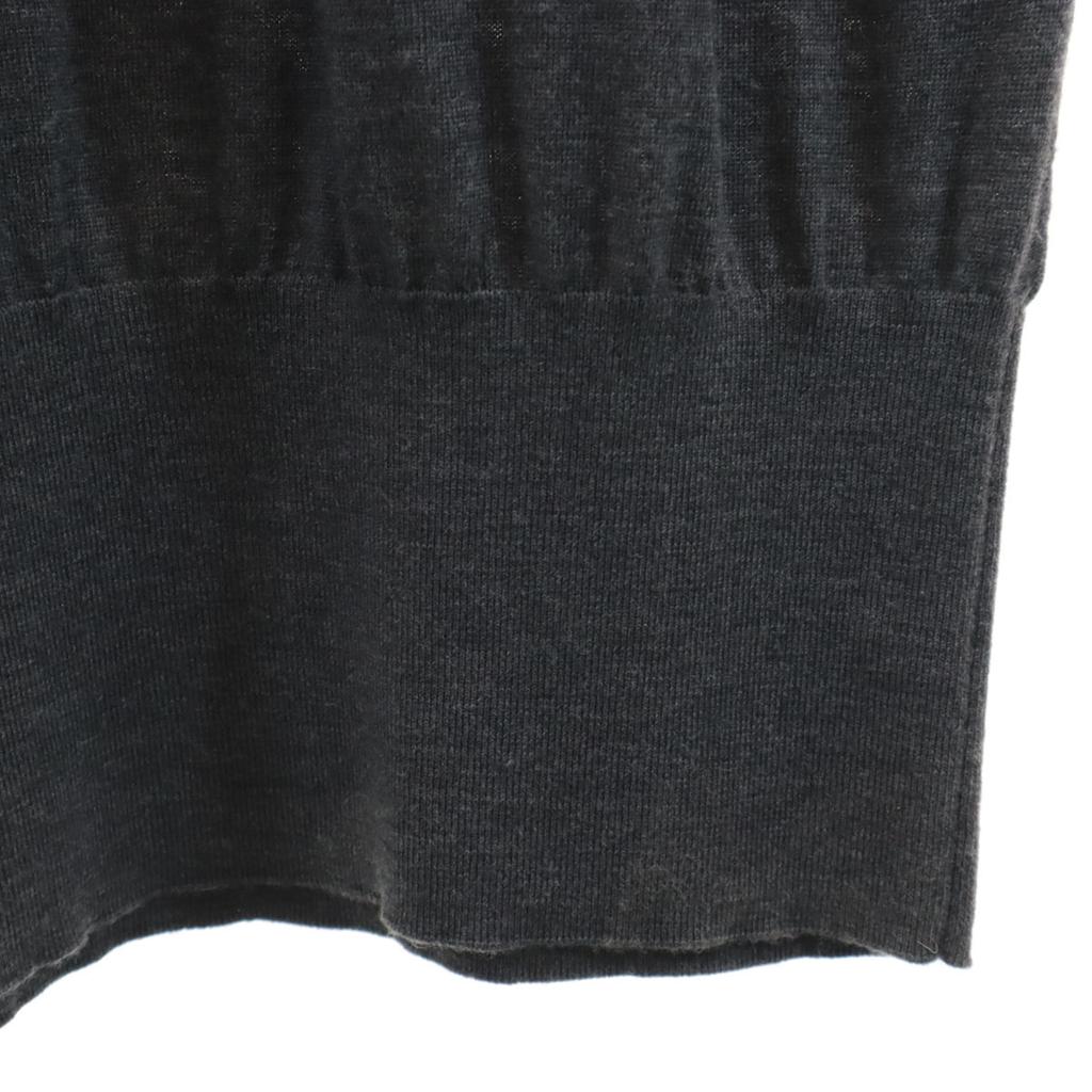PLAIN PEOPLE 100% Wolle Langarm Strick Langes Kleid 3 grau Damen Gebraucht
