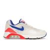 Air Max 180 Ultramarine 2024 Unisex Sneakerek Fehér Napvörös Fekete FJ9259-100