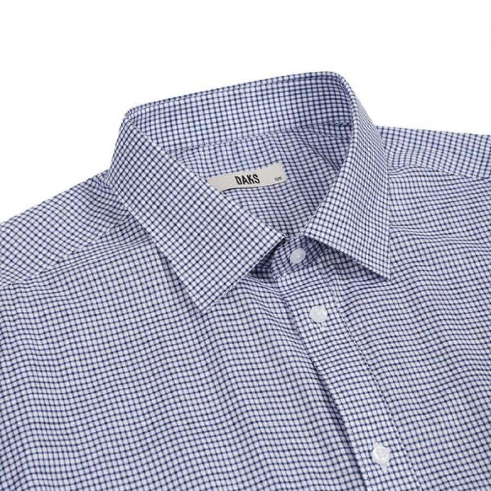 DakS Men S Micro Pattern Regular Fit dreSS Shirt Cotton Blend dmp1Shdl121b1