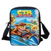 Child Backpacks Cartoon Crashs Bandicoots Shoulder Bag Pencil Case Pupil Large Capacity School Bags For Boys Girls Best Gift