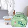 Waterproof Cute Lunch Bag Cartoon Insulated Lunch Bag Meal Pack Handle Lunch-box  Travel