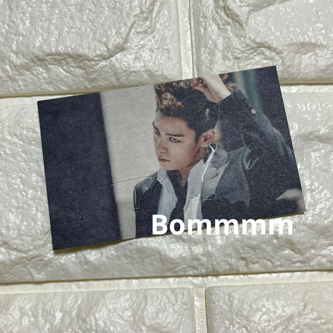 

[USED] T.O.P TOP Tap Tap BIGBANG MADE Enclosed Trading Card