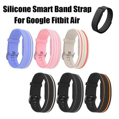 Replacement Watch Strap Silicone Loop Bracelet for Google Fitbit Air Smartwatch Accessories