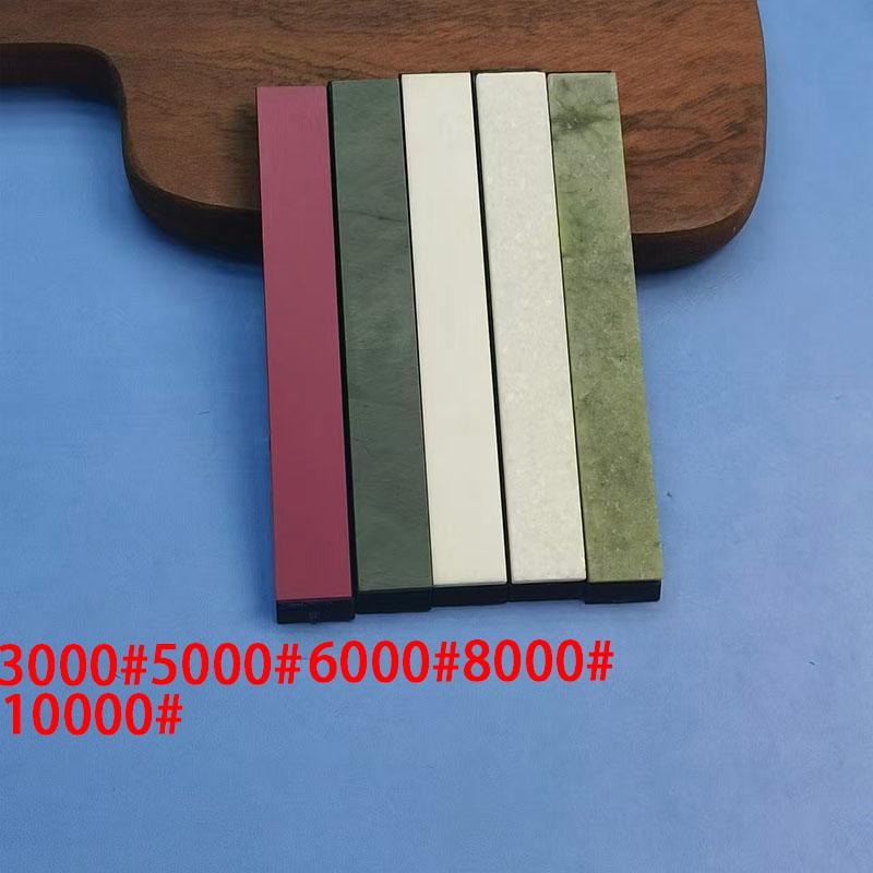 5pcs/set Premium Material Sharpening Stone 1500# 3000# 6000# 8000# 10000# Whetstone For Fixed Angle Knife Sharpener