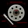 Abrasive Disc 10pcs/5pcs Dremel Mini Diamond Grinding Wheel Saw Cutting Disks For Dremel Rotary Tools Accessories with Mandrel