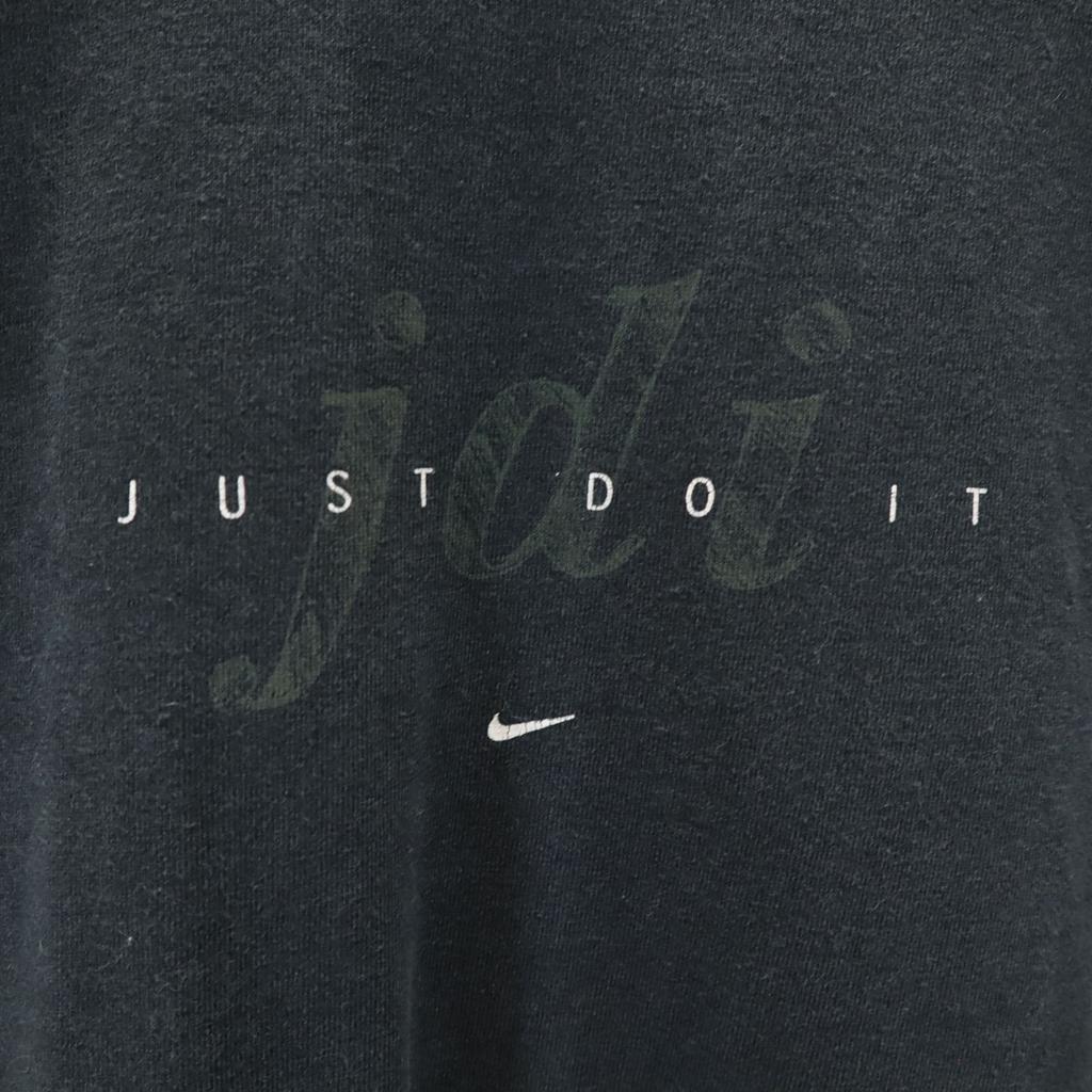 Nike 90s Made In USA Old White Tag Short Sleeve T-shirt S Black Men's Used