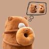 25-60Cm Cartoon Cute Capybara Plush Doll Pillow Food Baguettes Croissant Chips Dumpling Backpack Capybara Animals Stuffed Toy