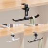 Organizer Aluminum Alloy Adjustable Desk Hook Adjustable Easy Install No-Drill Hook Portable Double Hook Bag Hanger Space Saving