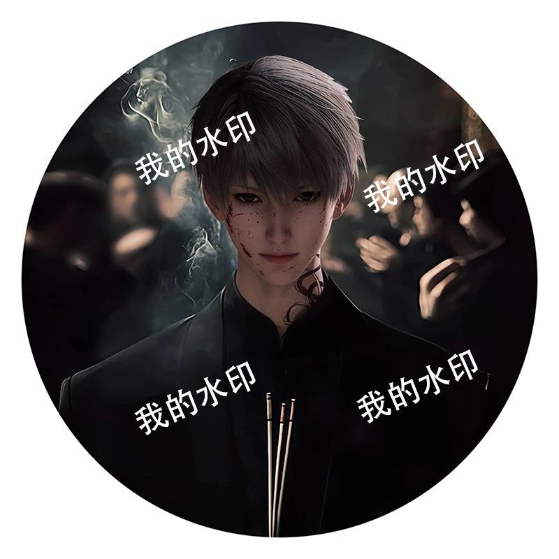 Hot Game Love and Deepspace Sylus Rafayel Zayne Xavier Caleb 58MM Anime Badge Emblem Brooch Clothing Backpack Accessories Gift