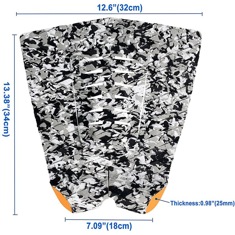 EVA Sup Deck Pads Foot Traction Surf Pads 3M Adhesive Surfboard Foot Tail Pads E