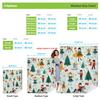 Nutcracker Christmas Blanket Ballet Dancer Toy Soldier Fairy And Tree Design Soft Fleece Throw Cozy Kids Room Decor Gift Idea