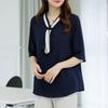 Dedra Tight Blouse   99size  Color Block Tbd3214