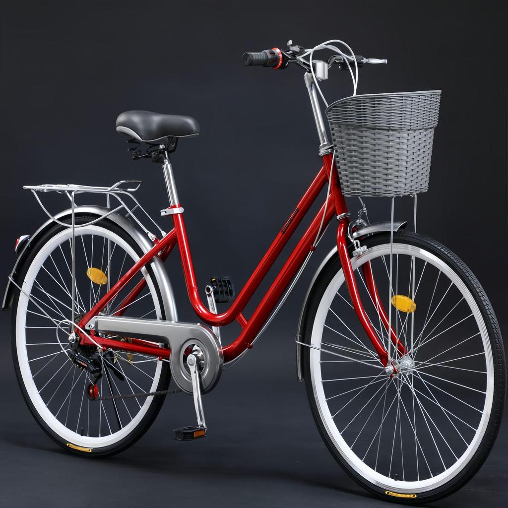 Sanhe Horse Men's Shimano 7-Speed Adult Women's Commuting Bike