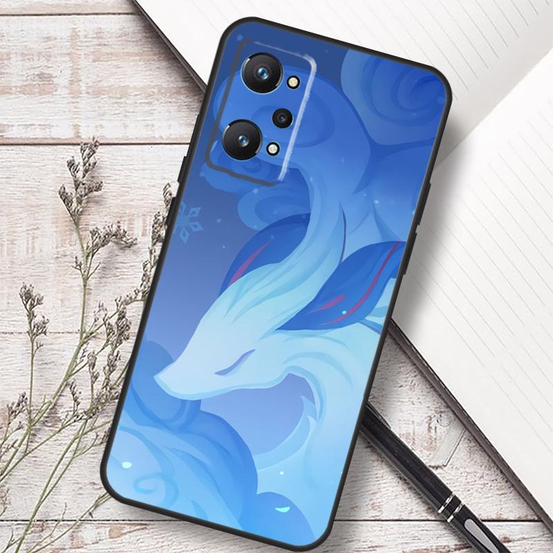 Genshin Impact Ganyu For Realme 12 13 10 11 14 Pro Plus GT 6T 6 5 GT7 Pro C61 C55 C53 C51 C21Y C25S C75 C67 Case