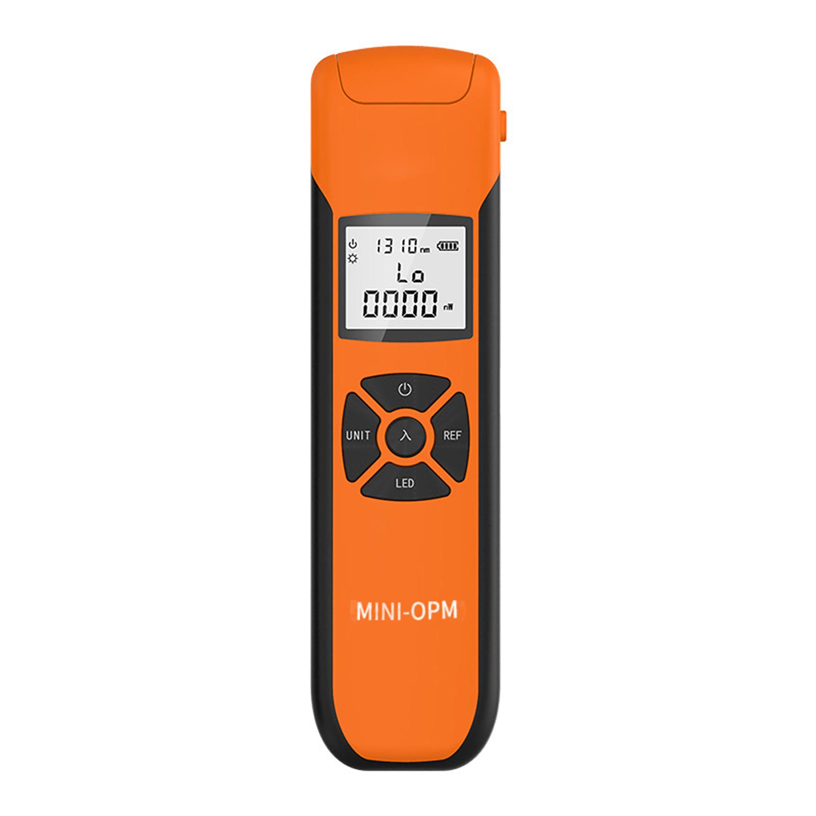 

Optic Power Meter LCD Color Screen Optic Power Meter for Testing 7 Calibrated Wavelengths G1000