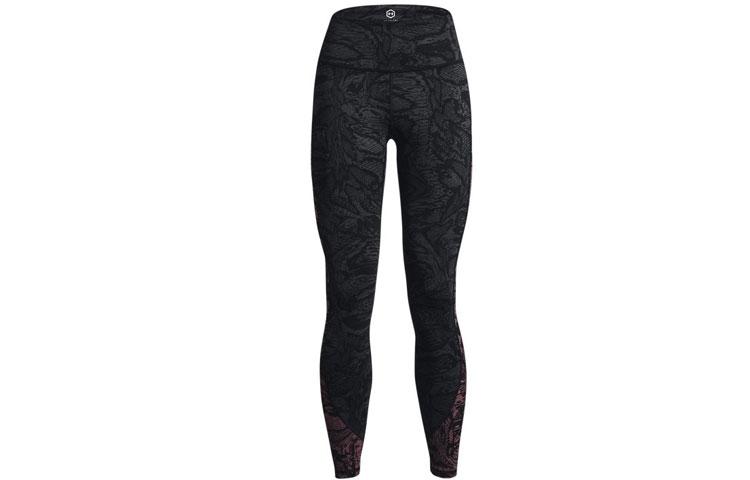 Under Armour RUSH Yoga Pants Women s Black Moderate 1365729-001 M