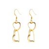2026 Personalized Love Peach Heart Earrings – Medium & Long Fresh Fashion Jewelry for Women