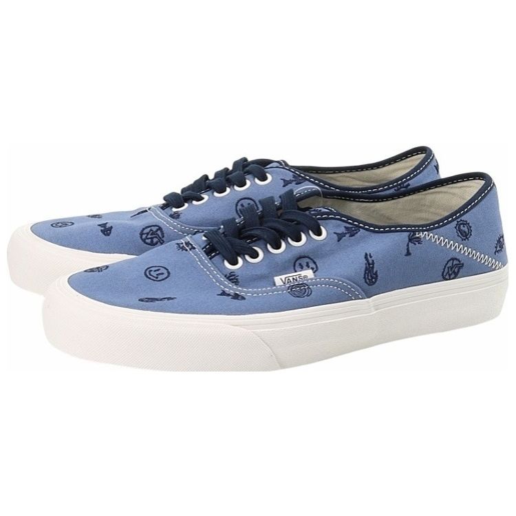 Vans Authentic Sf Low Top Skate Shoes Unisex Sneakers Blue VN0A5HYP7Z2