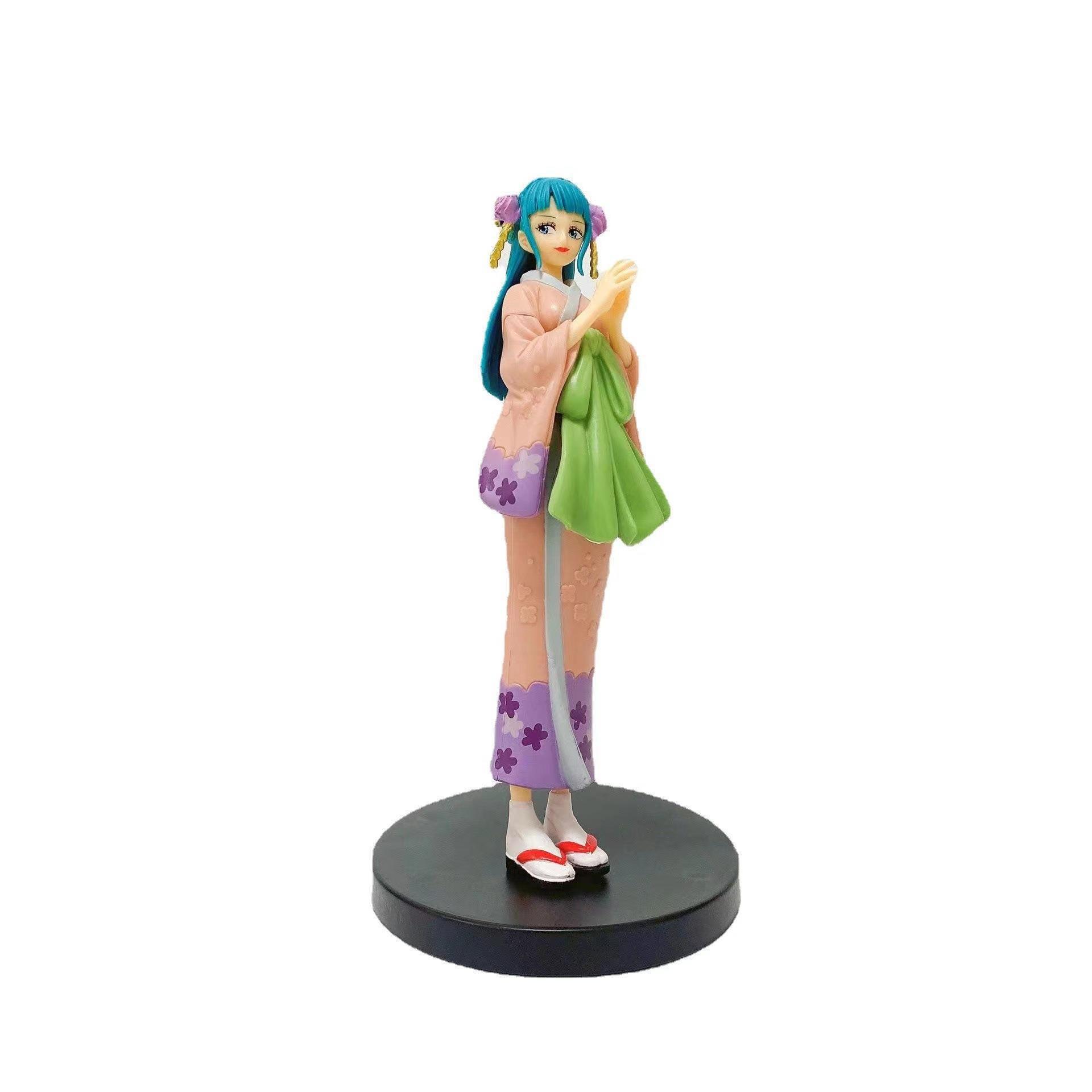 18CM One Piece Anime Figure Kozuki Hiyori Figure Toys PVC Figuras Manga Figurine Collection Model Doll Gift NO BOX