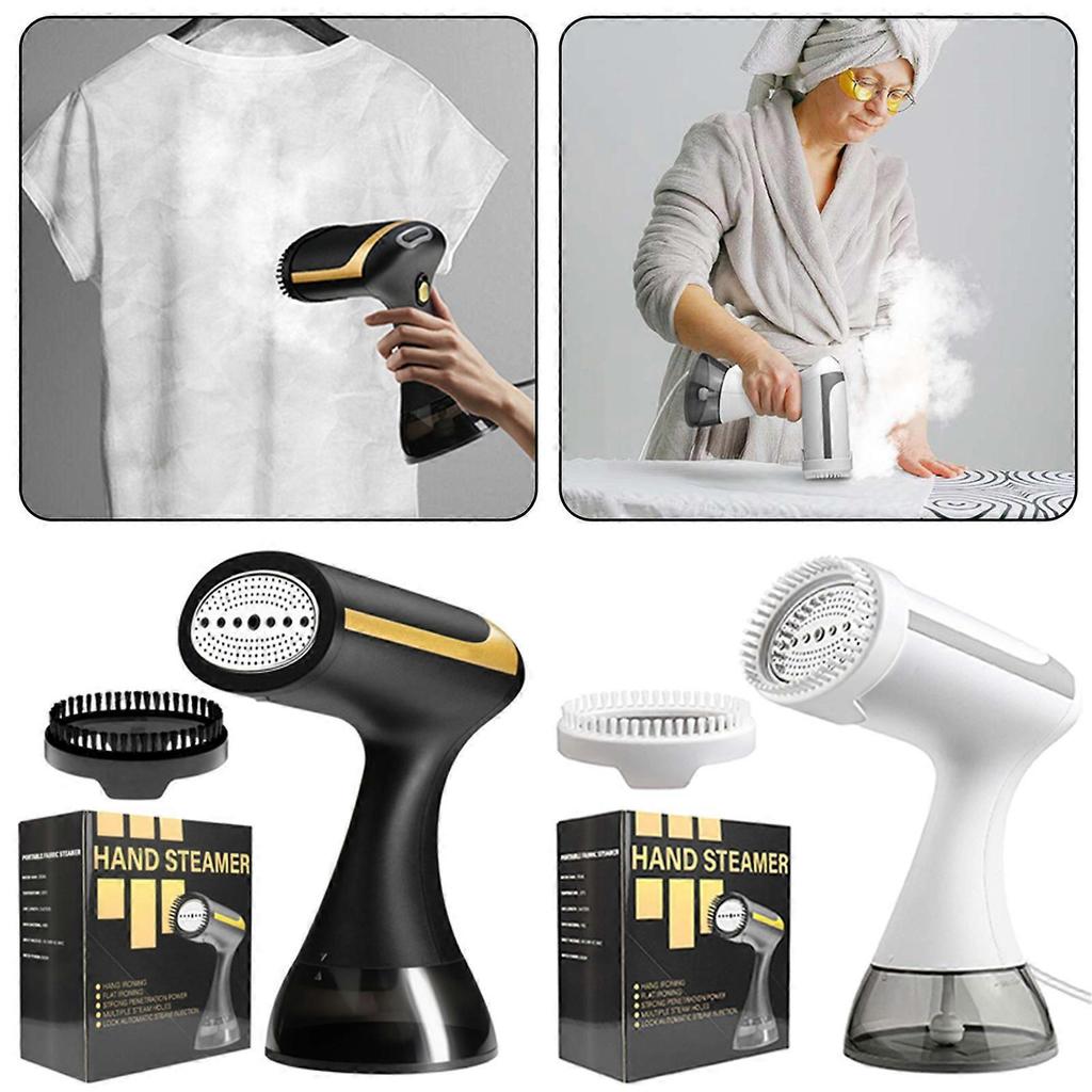 1500W Portable Garment Steamer 2-in-1 Wrinkle Remover Iron for Home Travel RV