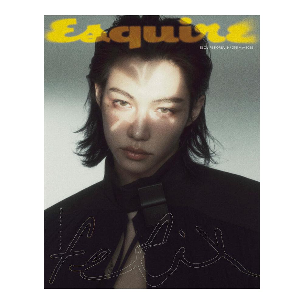 

Журнал ESQUIRE, май 2025 г. Обложка Stray Kids Felix A ver.