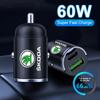 Micro Car Quick Charger Vehicle Cigarette Lighter Convert Plug Car Accessories For Skoda Octavia Superb Rapid Kodiaq Karoq Fabia Kamiq Roomster Citigo