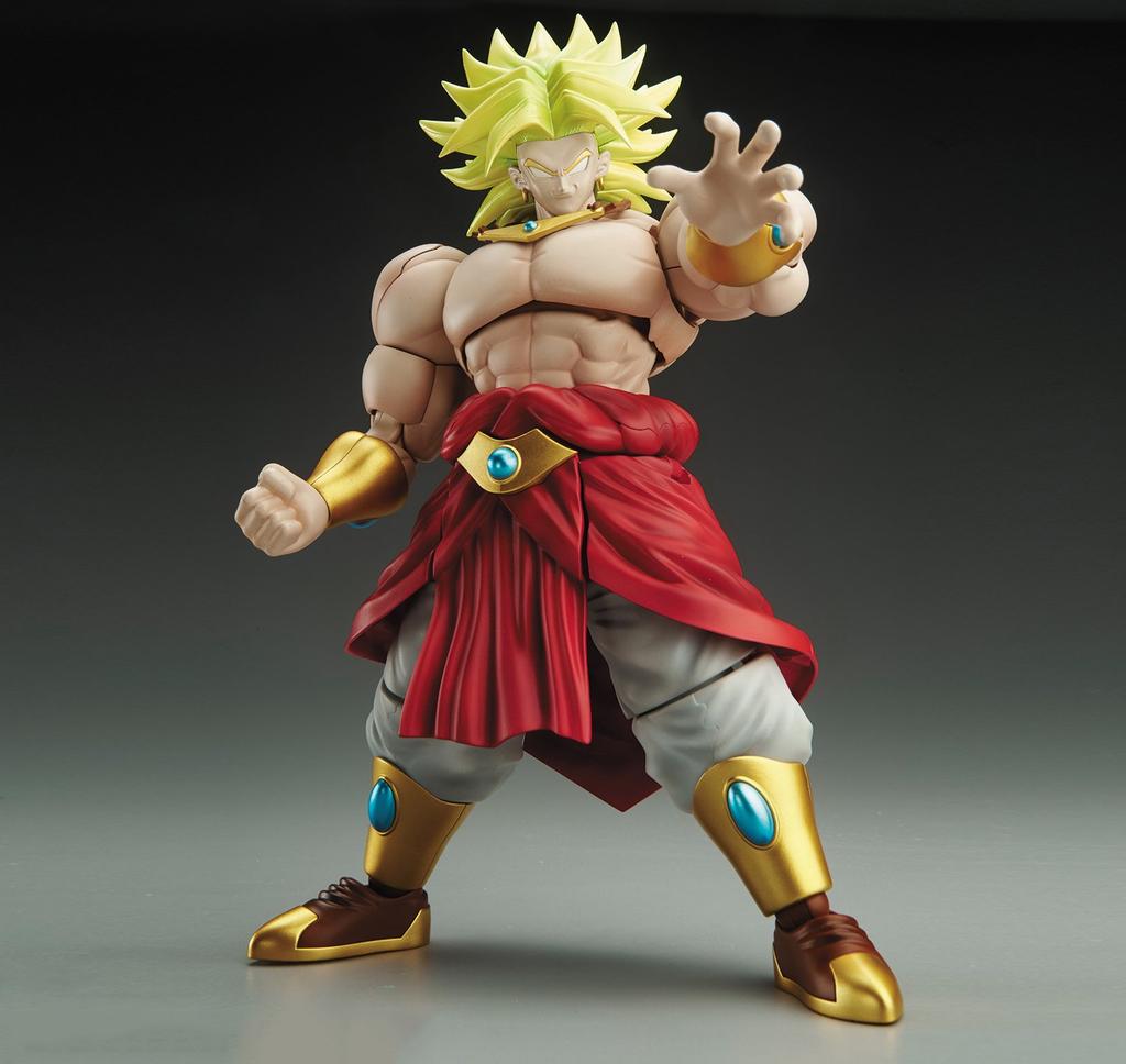 Standard Dragon Ball Legendary Super Saiyan Broly Plastic Model Figure-rise Color-Coded