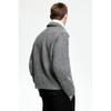 H M Regular Fit Wool Blend Jacket Black wHite