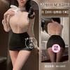 Sex Underwear Sexy Black and White Perspective Secretary Uniform Seduction Pure Desire Hip Skirt Professional Backless Mood Suit