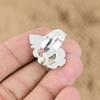 Birthday Gift For Her Natural Golden Rutile Promise Adjustable Ring 925 Silver