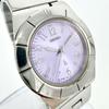 [USED] Battery SEIKO Lucia Round Date Lavender Dial Watch