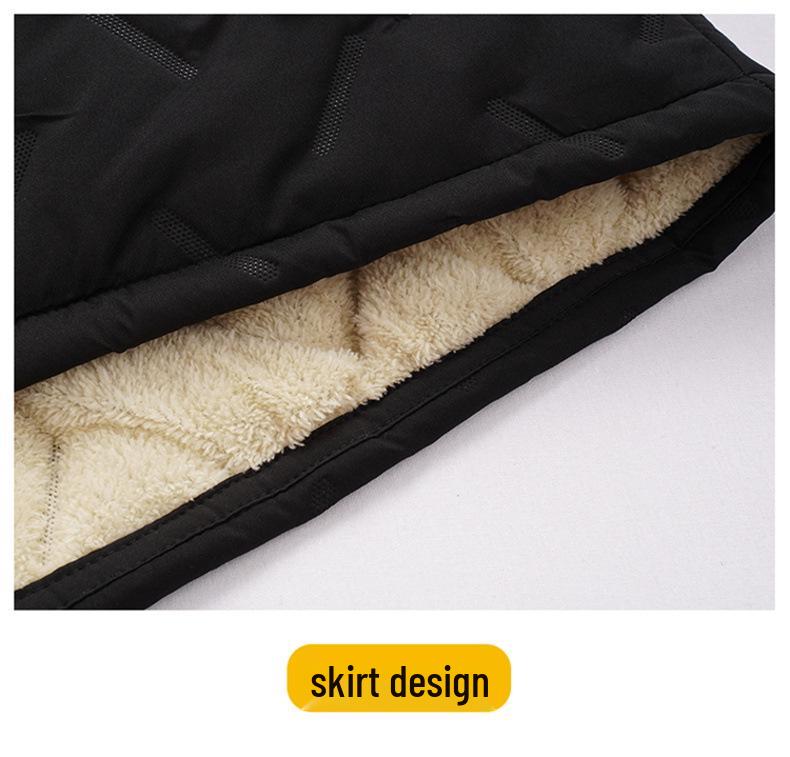 Men's Autumn Winter Stand Collar Warm Cotton Vest: Sleeveless, Plus Size, Casual Jacket