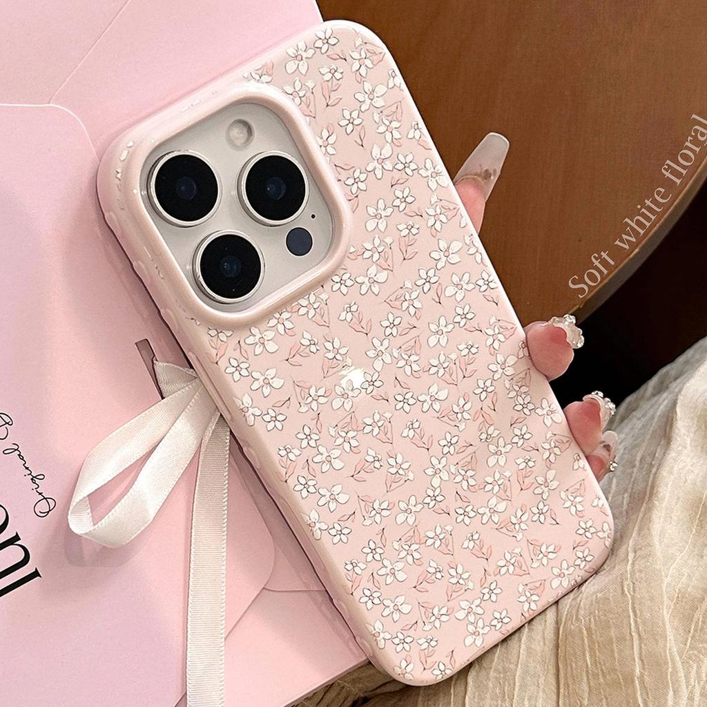 Small Flower Case for iPhone 16 iPhone 17 iPhone 17 Pro Max