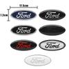 Car Front Rear Trunk Emblem Cover Sticker for Ford Focus Mondeo Edge Ecosport Ranger Fiesta Fusion Kuga Accessories