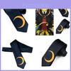 Assassination Classroom Korosensei Stropdas Zwarte Pijl Cartoon Stijl Stropdas
