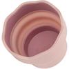 2Pcs Collapsible Paint Brush Washer, Brush Holder Cleaner Painting Water Cup Portable Silicone Washing Bucket for Watercolor Oil Painting(Pink)
