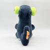 New Year Dancing Black Dragon Plush Toy with Gray Big Eyes