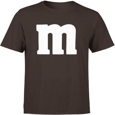 Letter M Halloween Costumes T-Shirt _ Funny Cool Graphic Tee Idea _ for Men